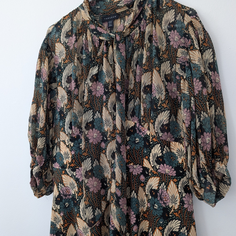 Floral Print Women's Dress